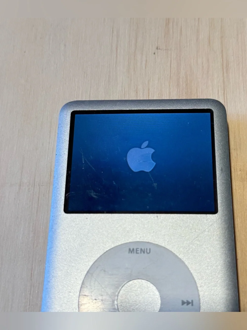 iPod Model:A1238 6THGen 80GB Slv Stuck On Red X For-Parts/Repair Read Info Blw!